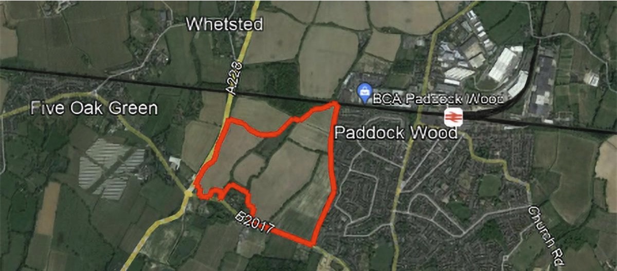 520 Homes Planned for Badsell Farm, Paddock Wood - and the Town Council Wants It Refused