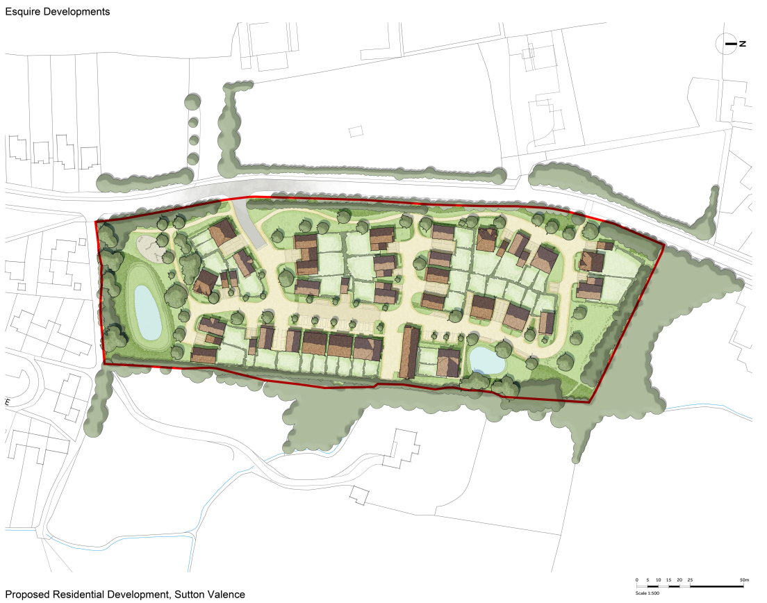 41 Homes on a Sutton Valence Gallop Recommended for Approval - Because Maidstone Can't Meet Its Own Housing Target